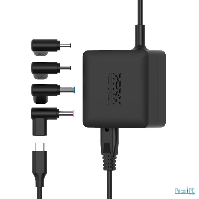 Port Designs 904065ACTOEU 5-20V / 3,25A 65W Acer/Toshiba hálózati notebook töltő