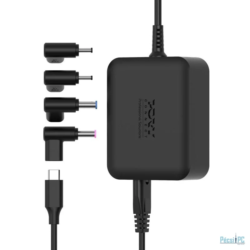 Port Designs 904100ACTOEU 5-20V / 5A 100W Acer/Toshiba hálózati notebook töltő