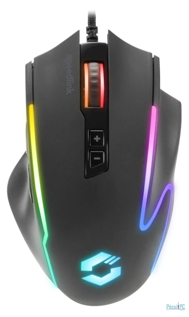 Speedlink DECUS NX RGB Gaming Mouse Rubber-Black