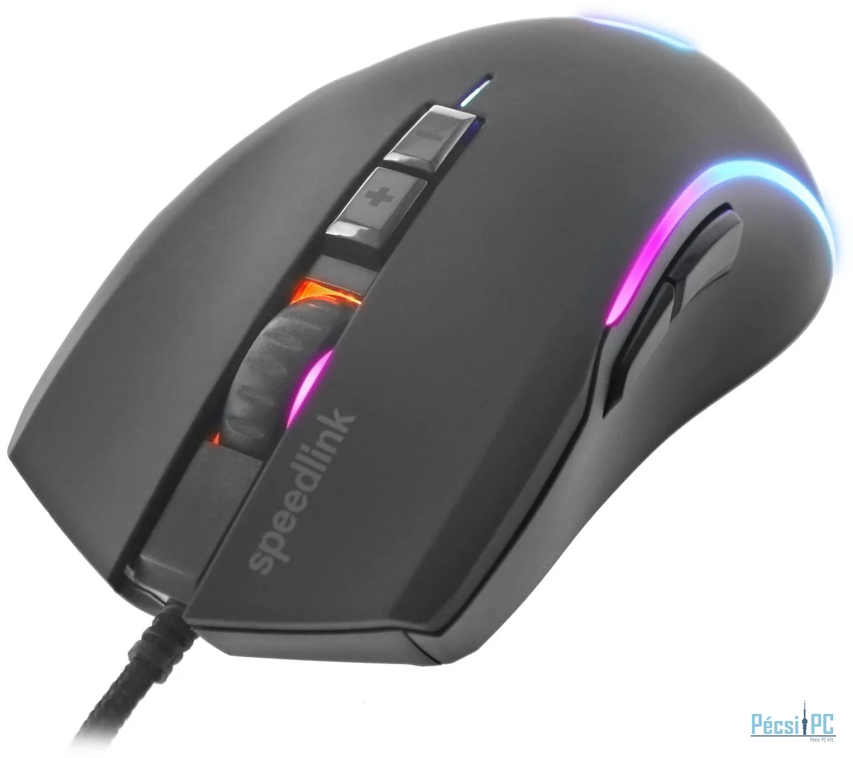 Speedlink ZAVOS RGB Gaming Mouse Rubber-Black