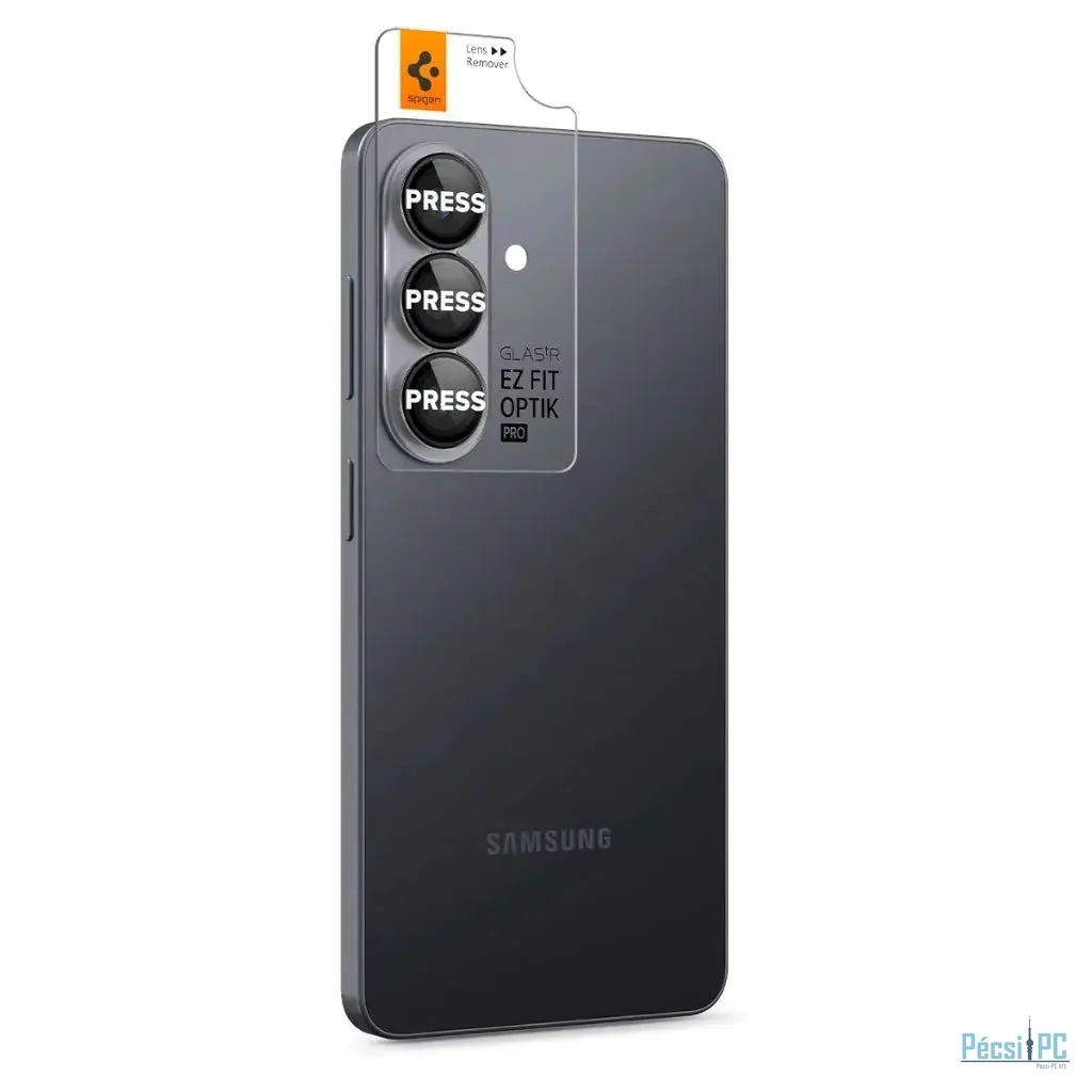 Spigen Glass tR EZ Fit Optik Pro HD for Samsung Galaxy S26+ 2 Pack Black