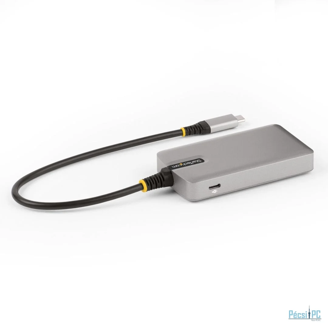 Startech 4-portos USB3.2 HUB Black/Space Gray