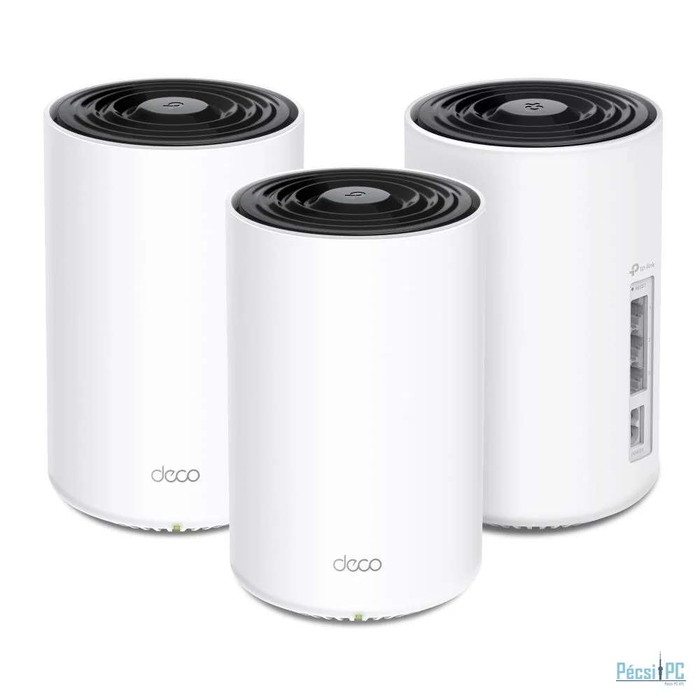 TP-Link Deco PX10 AX1500 + AV1000 Whole Home Powerline Mesh WiFi 6 System (3 Pack) White