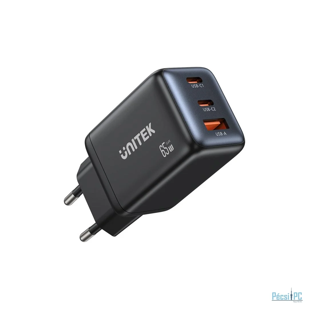 Unitek Zeno 65W 3-Port GaN Wall Charger