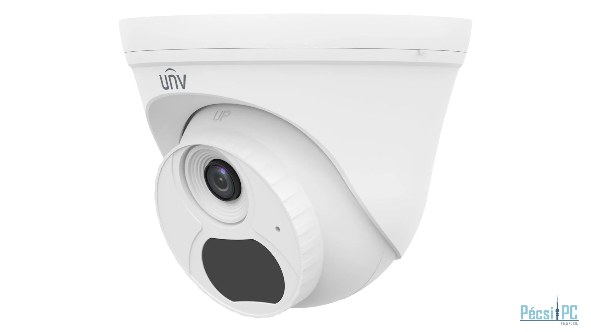 Uniview EasyBasic 2MP turret dómkamera, 2,8mm fix objektívvel, mikrofonnal (AF-ECO)