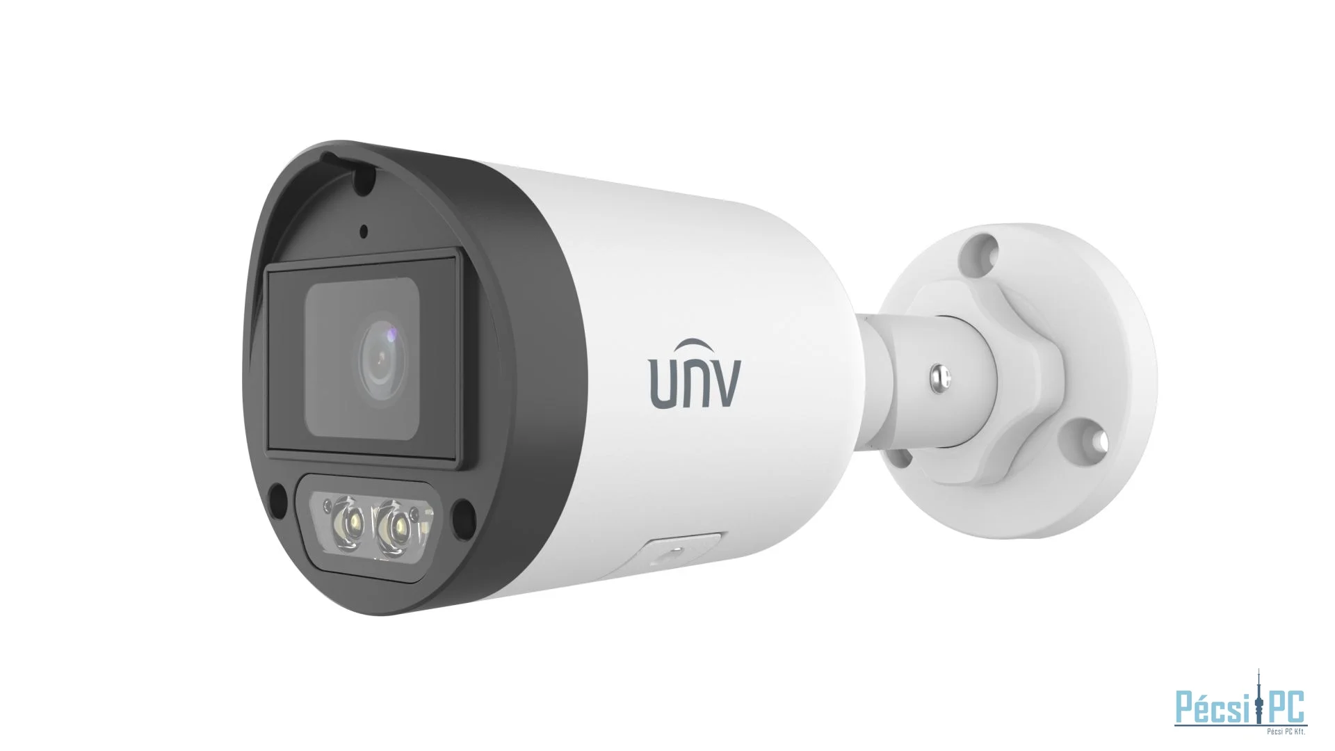 Uniview EasyBasic 4MP Dual-light csőkamera, 4mm fix objektívvel, mikrofonnal (DL2)