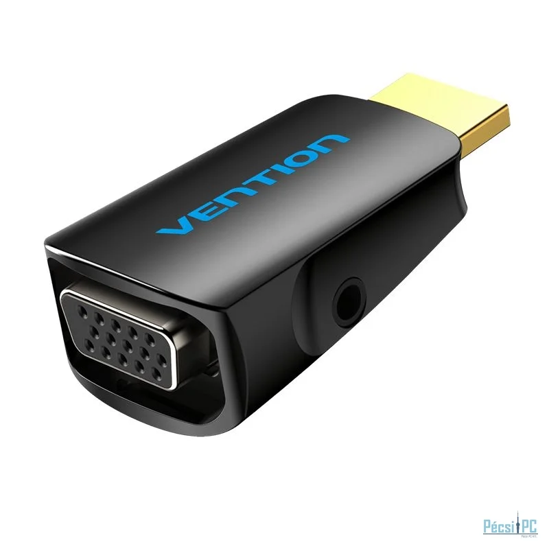 Vention HDMI to VGA with 3,5mm Jack Adapter Black