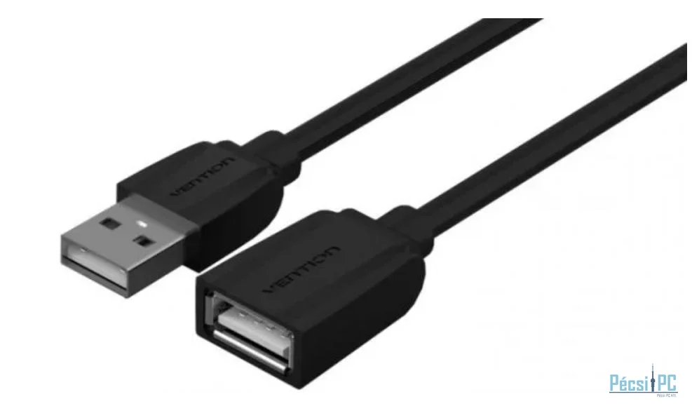 Vention USB 2.0 A Male to A Female Extension Cable 3m Black