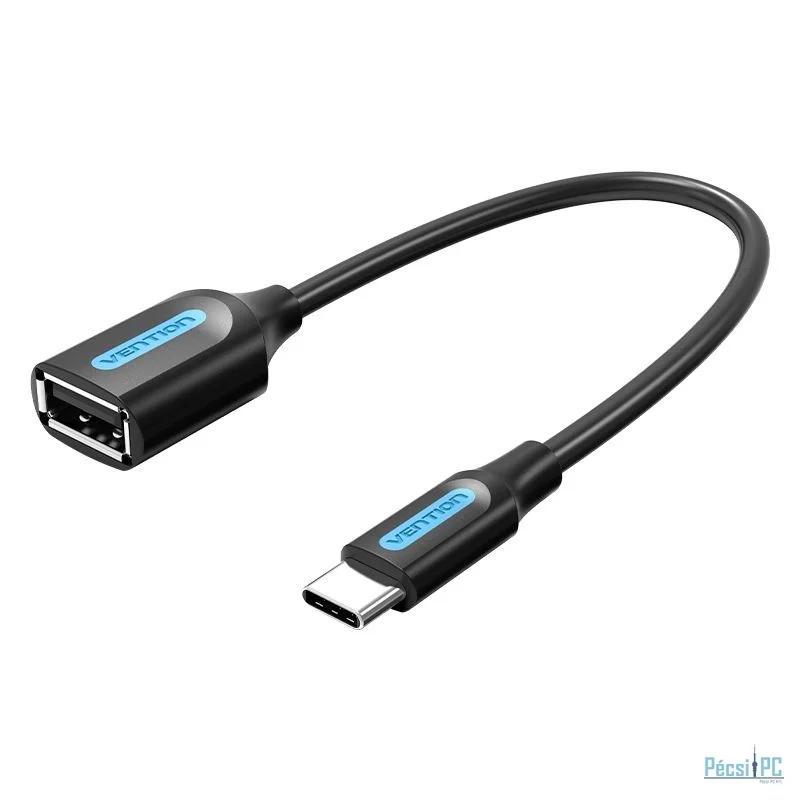 Vention USB 2.0 C to USB-A Cable 0,15m Black