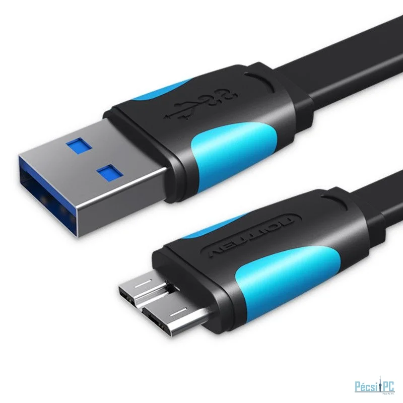 Vention USB 3.0 A to Micro Micro USB B Cable 1m Black/Blue