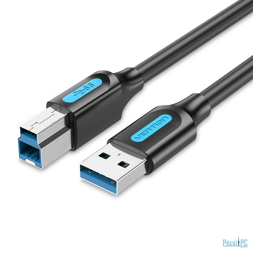 Vention USB 3.0 A to USB-B Cable 1m Black