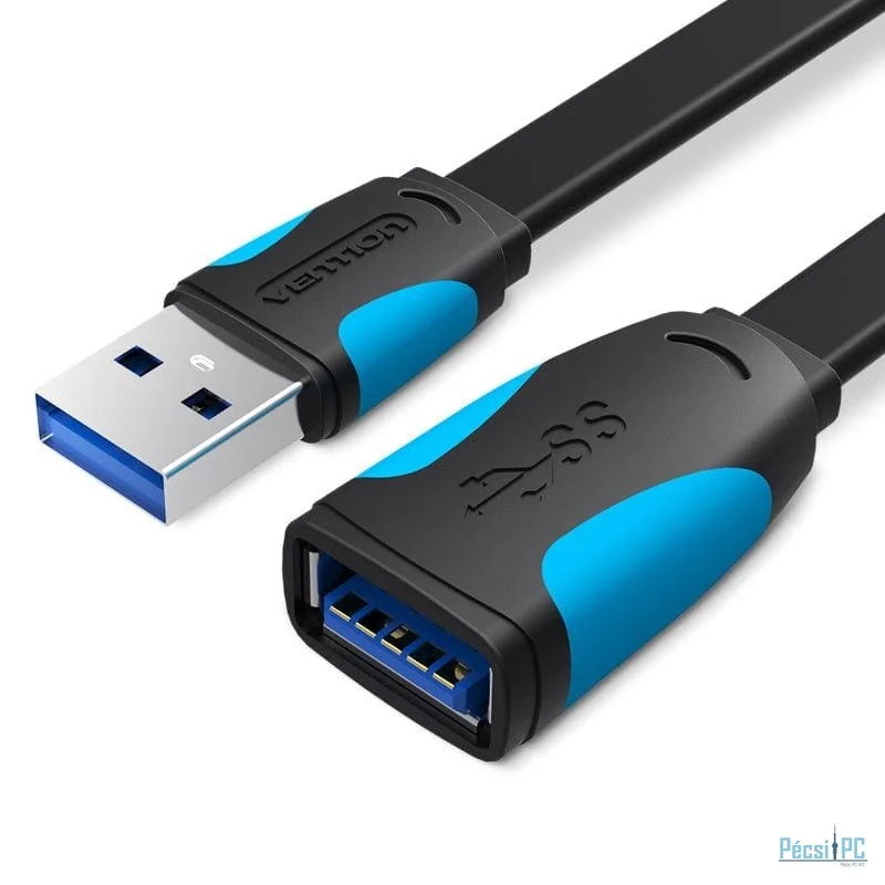 Vention USB 3.0 Extender Cable 3m Black/Blue