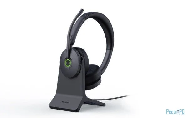 Yealink WH68 Hybrid with Charging Stand Headset Black