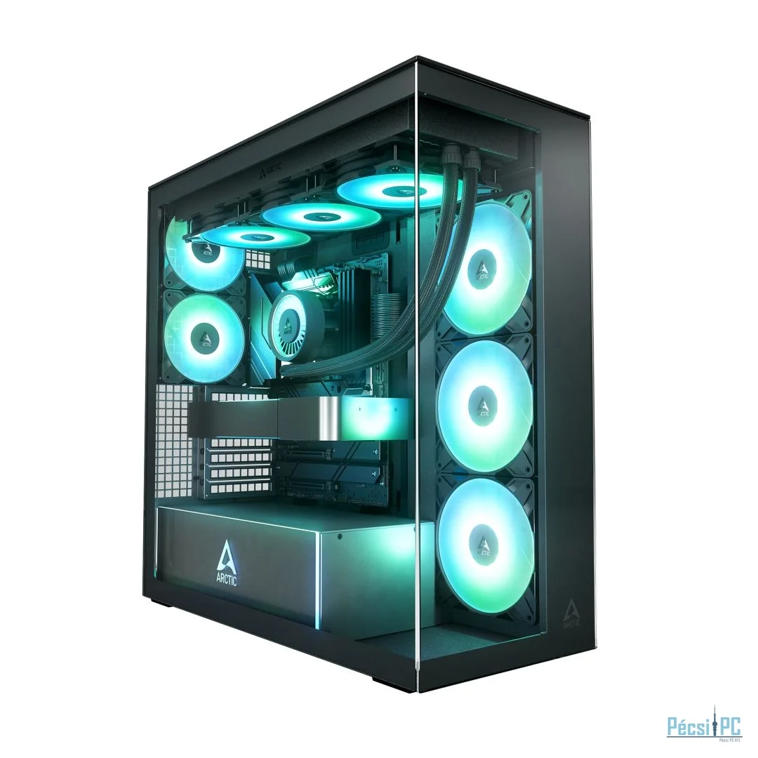 Arctic Xtender Clear Tempered Glass Black