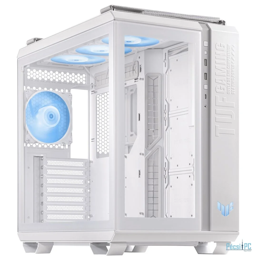 Asus TUF Gaming GT502 Plus ARGB Tempered Glass White