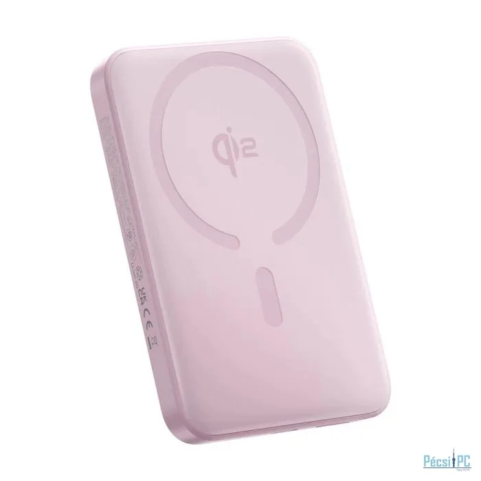 Baseus EnerFill FM12 Qi2 Magnetic 10000mAh PowerBank Pink