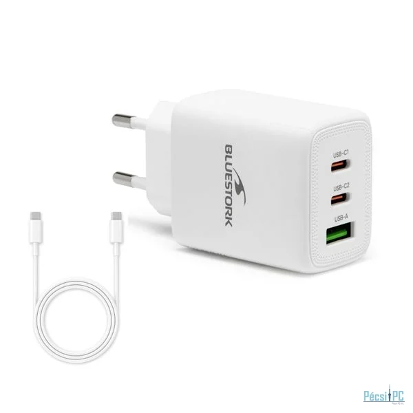 Bluestork PW-65-CCA Wall Charger White