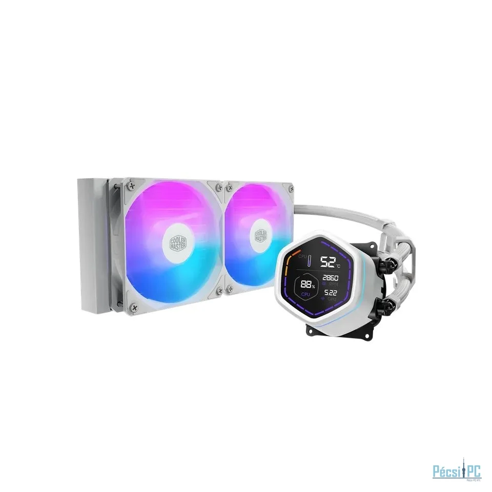 Cooler Master MasterLiquid Core Nex Digital Series 240 White