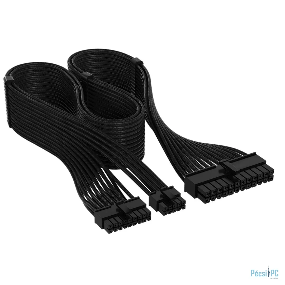 Corsair Elite Premium Individually Sleeved ATX 24-pin Cable - Type 5 Black