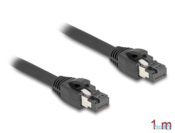 DeLock CAT8.1 S-FTP Patch Cable 1m Black