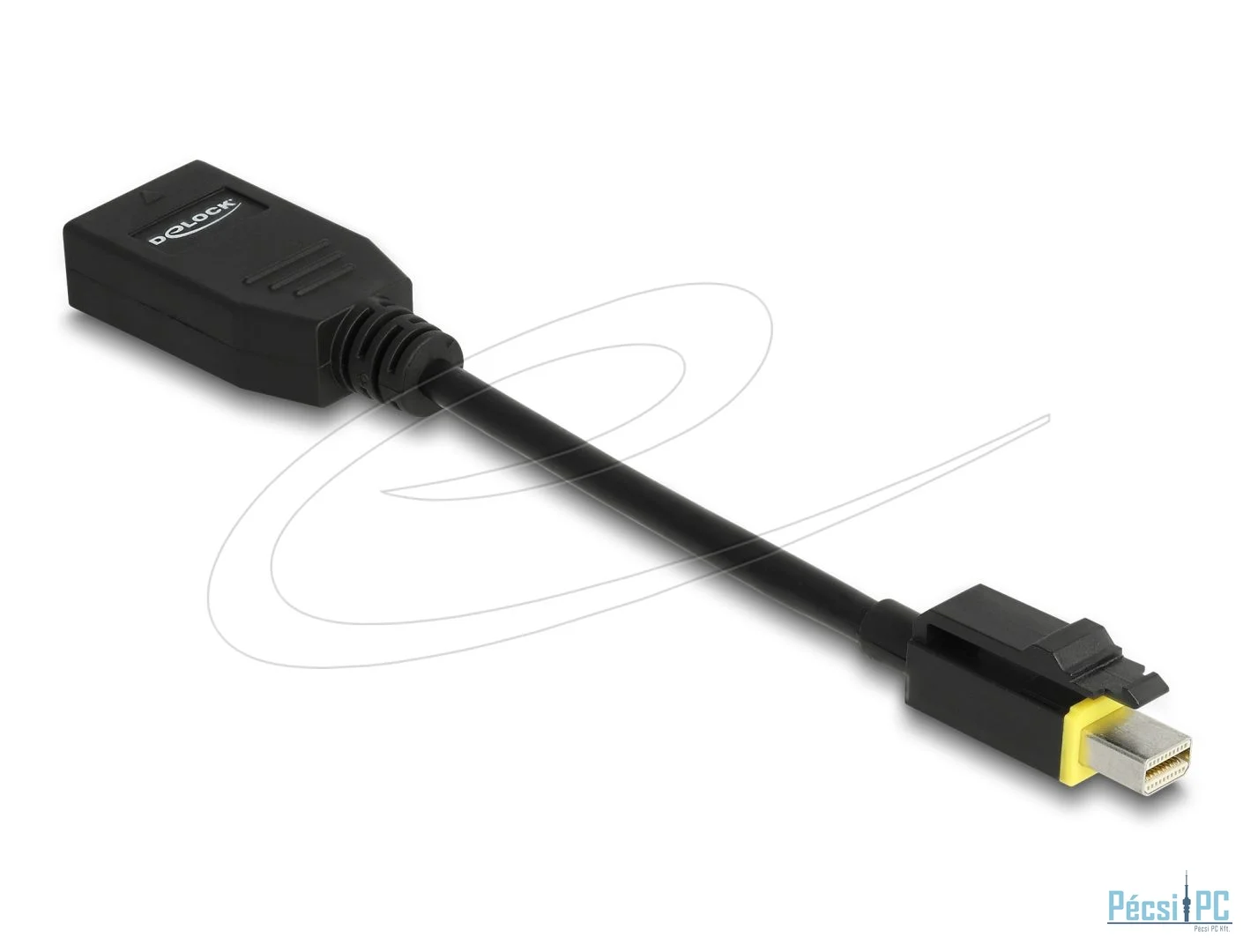 DeLock miniDisplayPort 1.4 to DisplayPort Adapter 8K/60Hz Black
