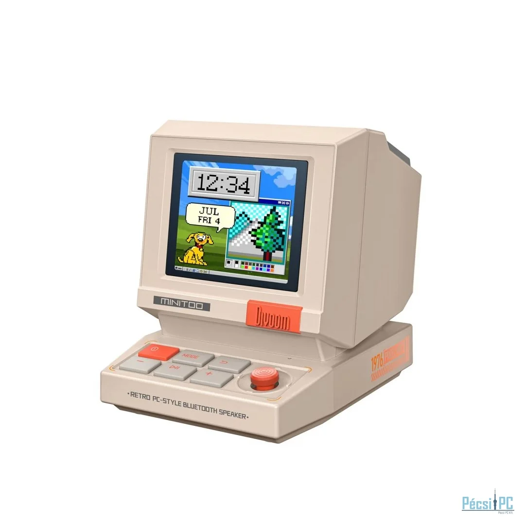 Divoom MiniToo Bluetooth Speaker Grey