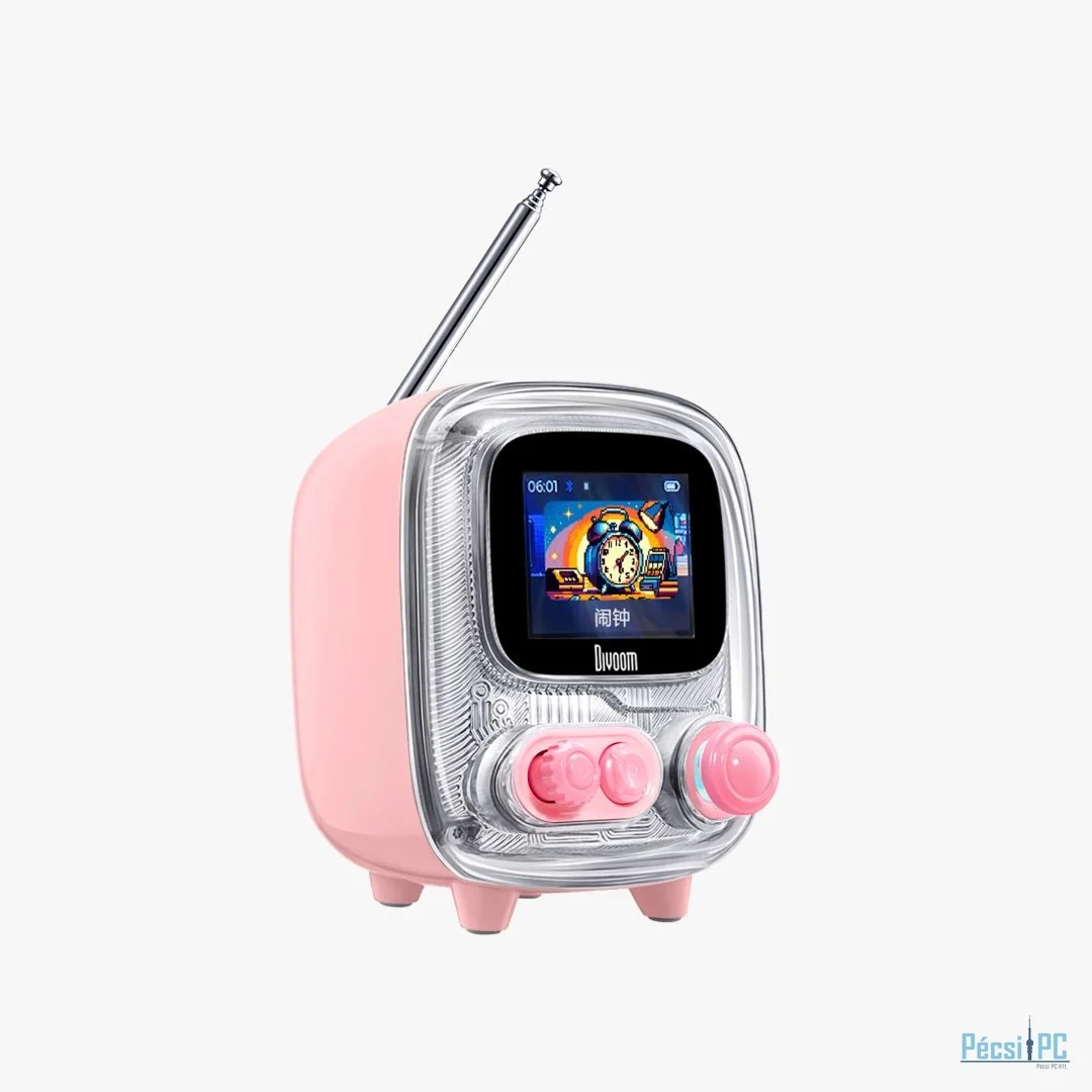 Divoom Tiivoo-2 Bluetooth Speaker Light Pink