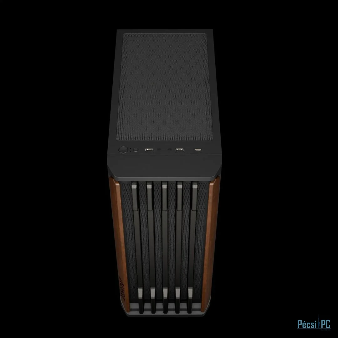 Gamdias Aura GC11 Wood Tempered Glass Black