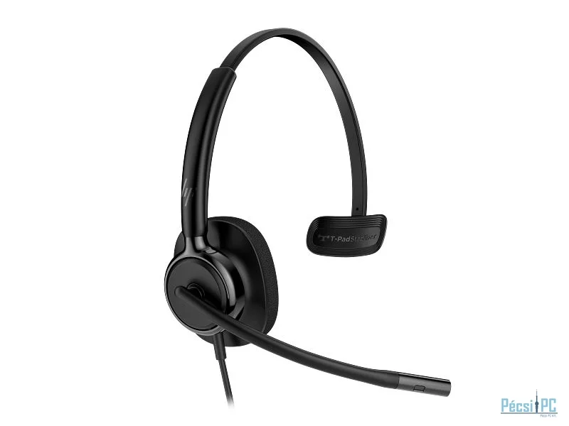 HP Poly Mission 415 Monaural USB Wired Headset Classic Black