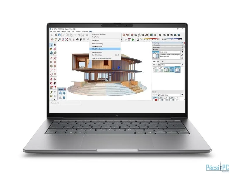 HP ZBook 8 G1i 14 Meteor Silver