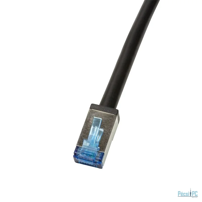 Logilink CAT6a S-FTP Patch Cable 0,5m Black