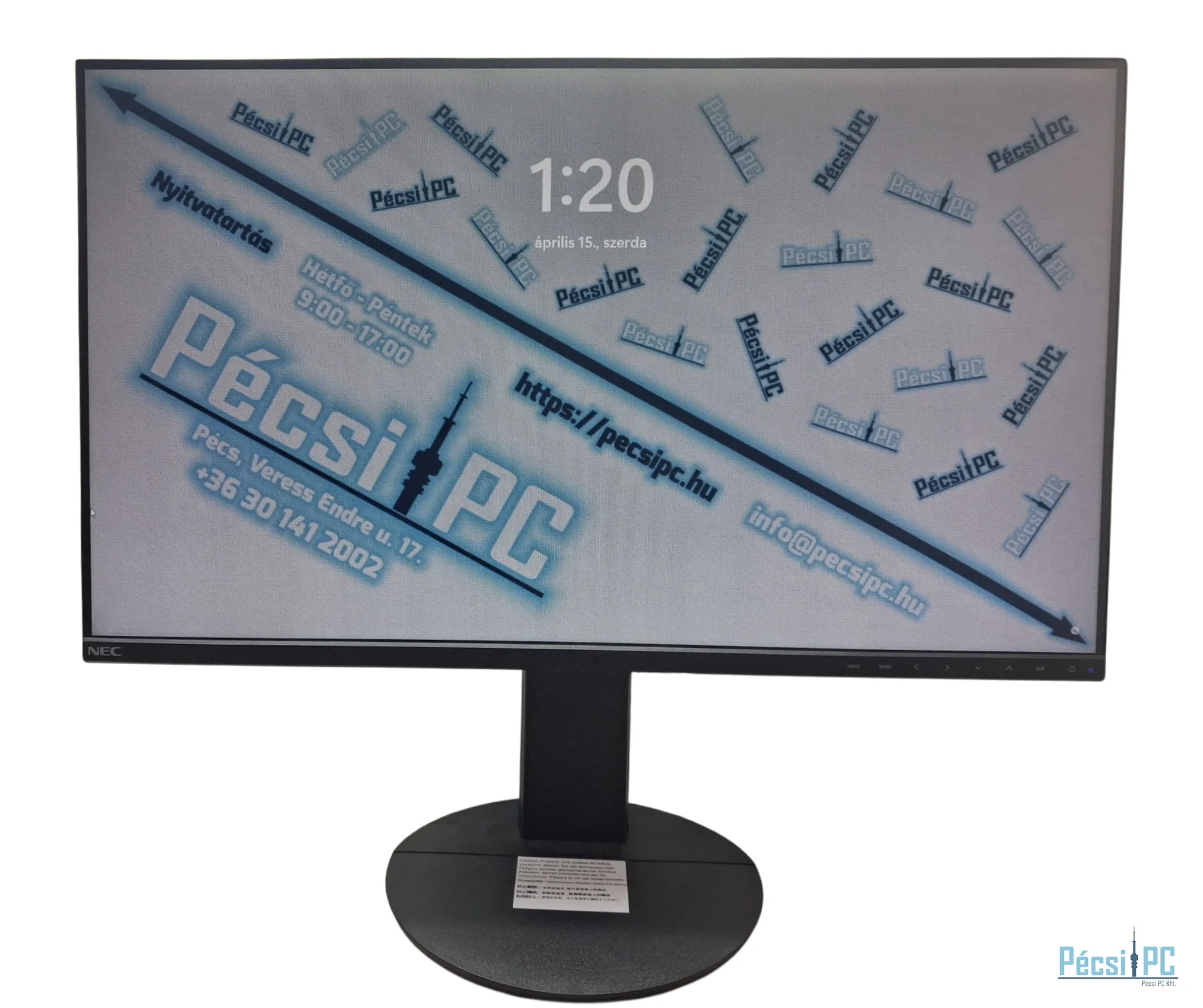 NEC MultiSync EA271F Black