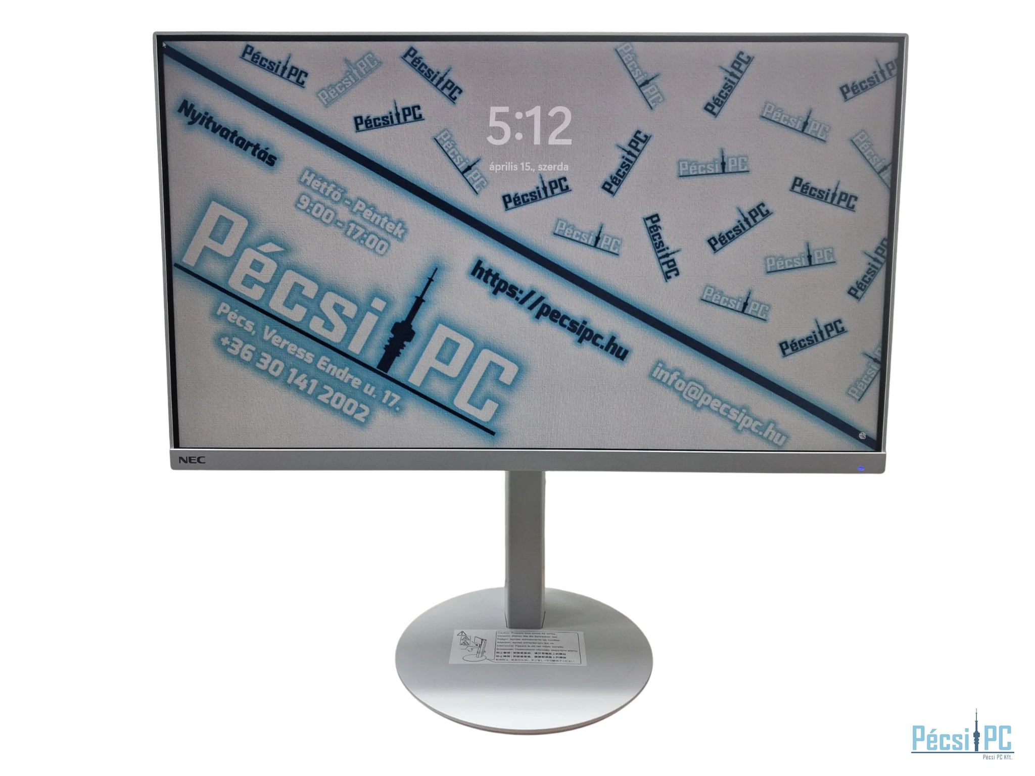 NEC MultiSync E244FL White