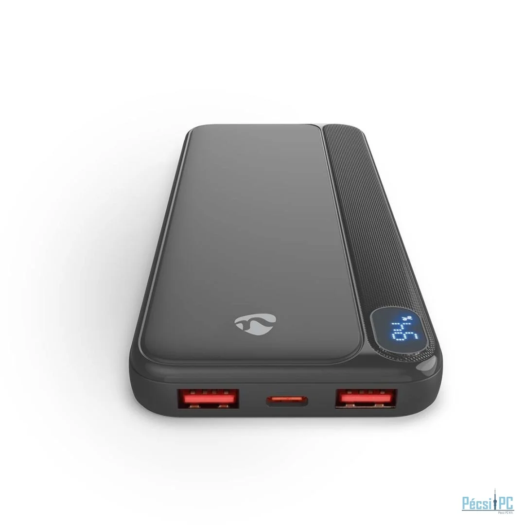 Nedis PBKPD20W125BK 10000mAh Powerbank Black