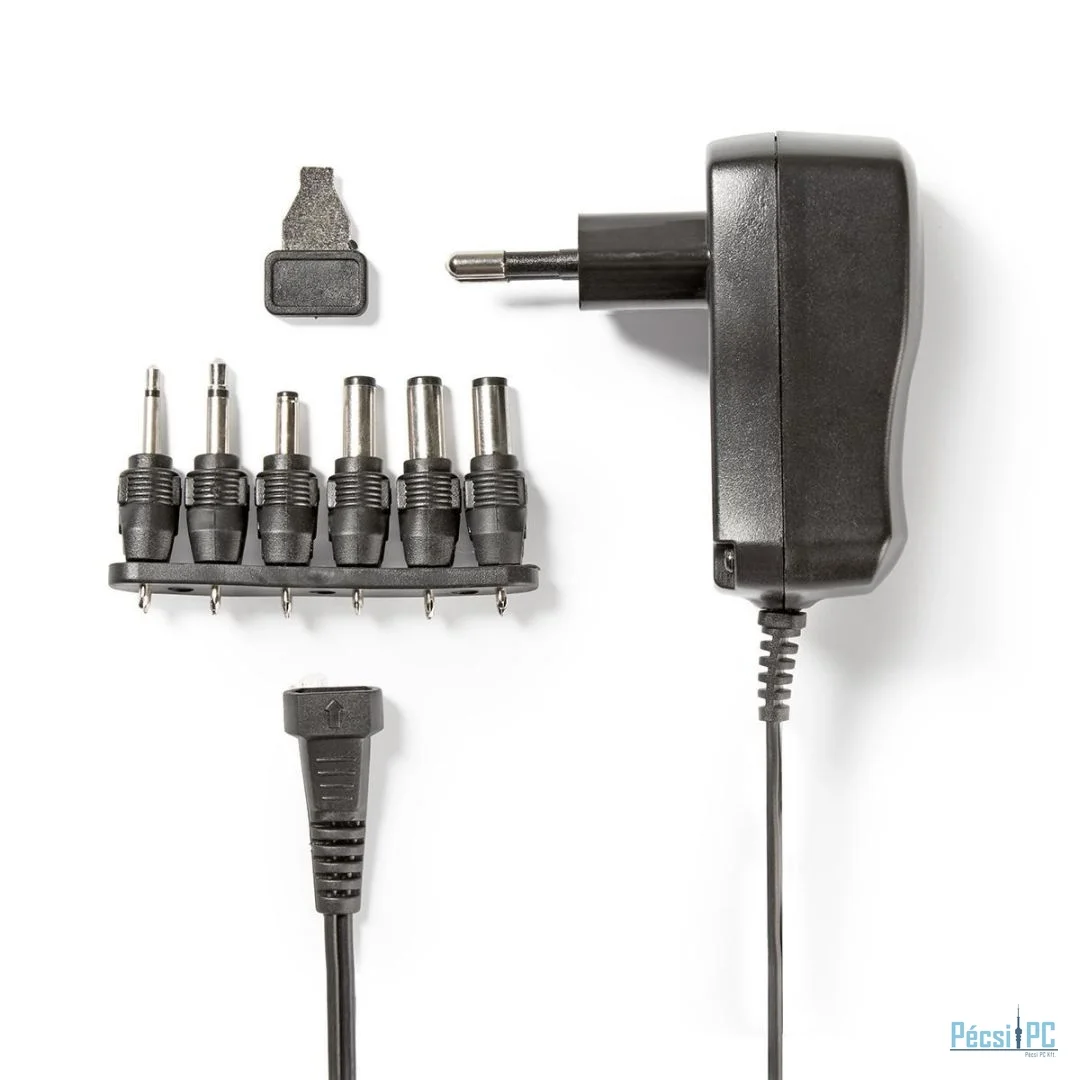 Nedis Universal AC Power Adapter 7,2W 1,8m Black