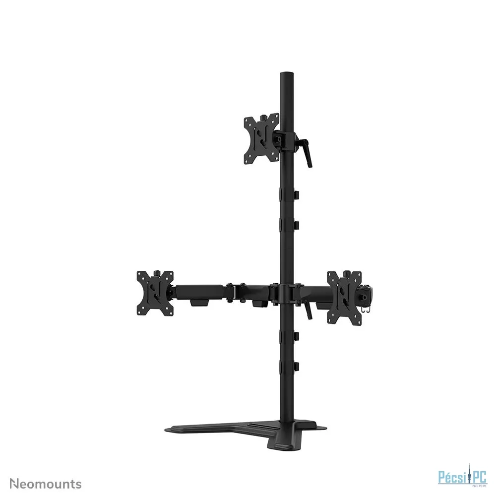 Neomounts DS45-600BL2-1 Triple monitor stand 10-32