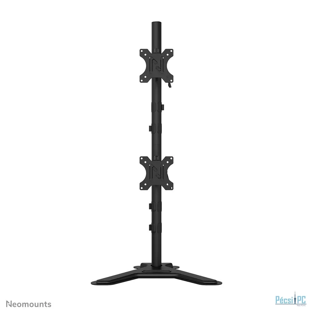Neomounts DS45-600BL2V Dual monitor stand 10-32