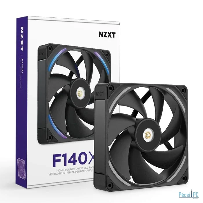 NZXT F140X 140mm Performance RGB Fan Black