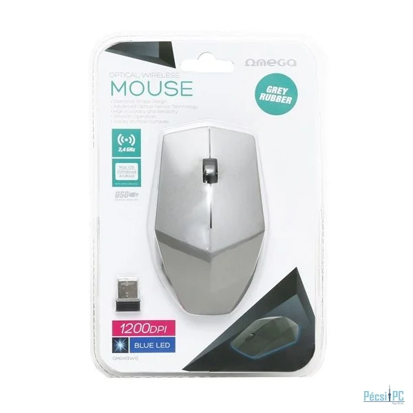 Platinet Omega OM-0413WG Wireless mouse Grey