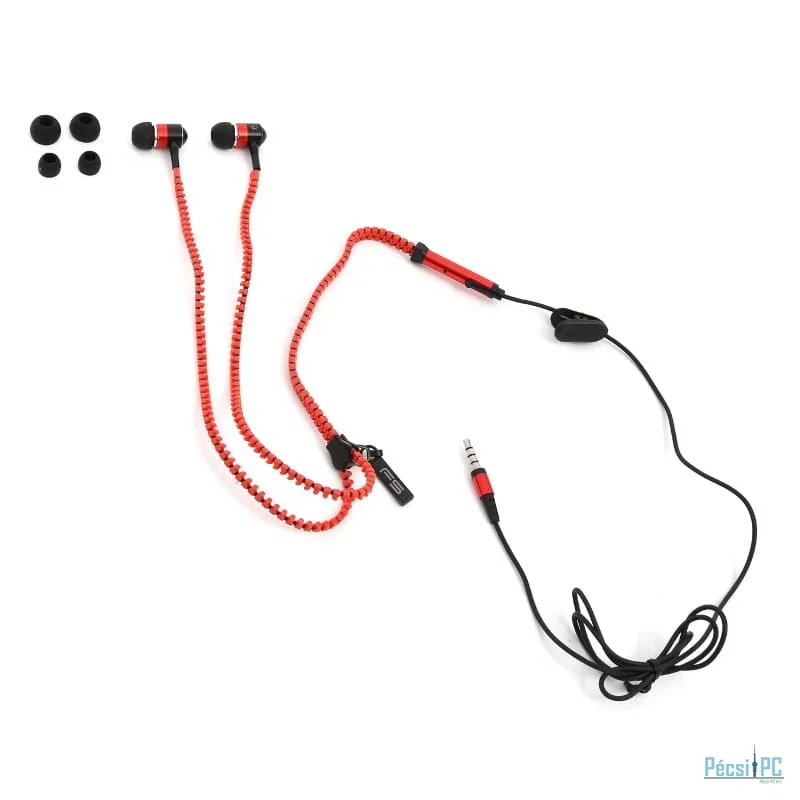 Platinet FreeStyle Zip Headset Red