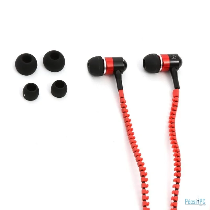 Platinet FreeStyle Zip Headset Red