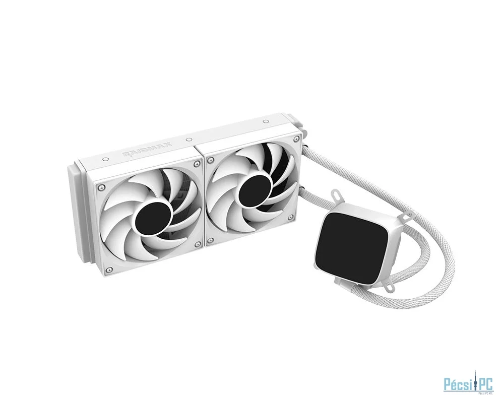 RaidMax LD240 ARGB Digital AIO CPU Cooler White