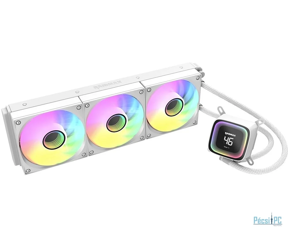 RaidMax LD360 ARGB Digital AIO CPU Cooler White