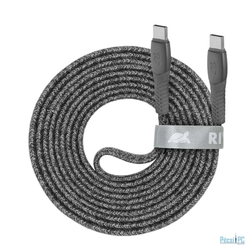 RivaCase PS6105 GR21 Type-C / Type-C cable 2,1m Grey
