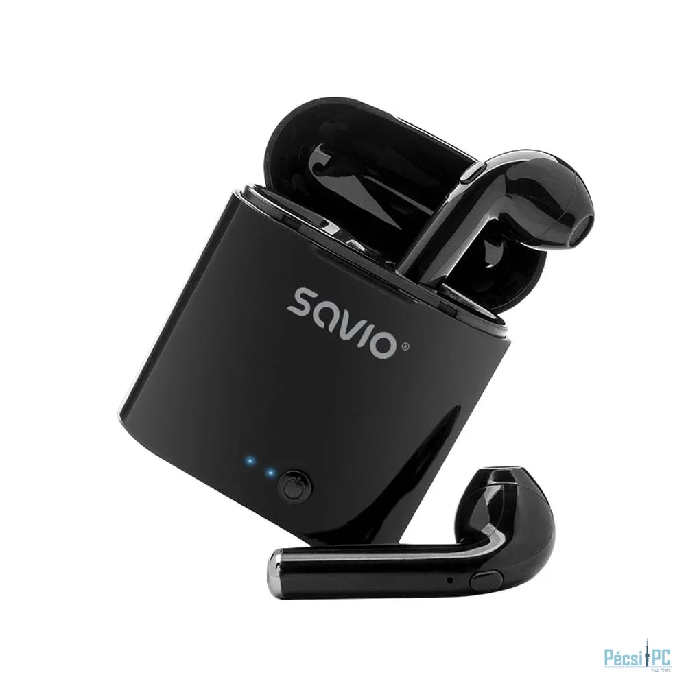 Savio TWS-02 Bluetooth Headset Black