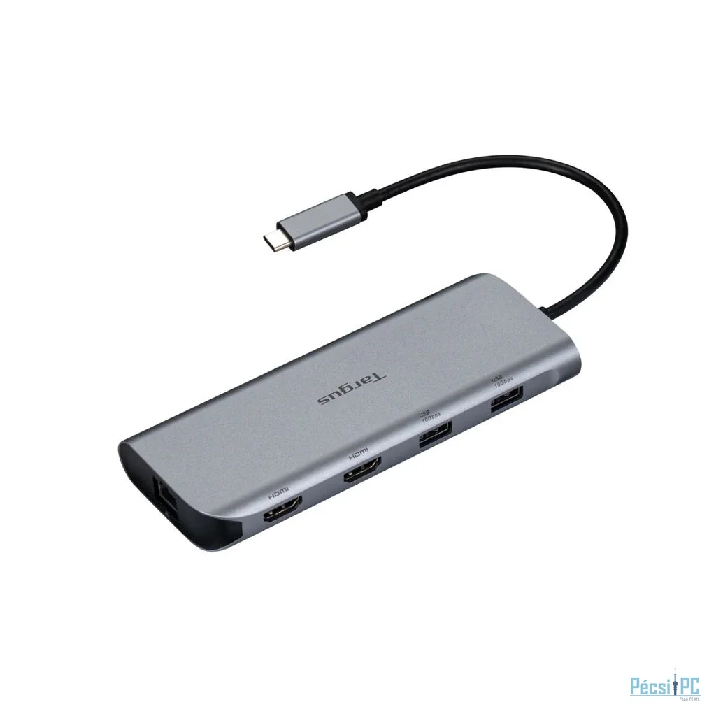 Targus Dual Video Mobile Dock with 140W EPR Pass-Thru Silver