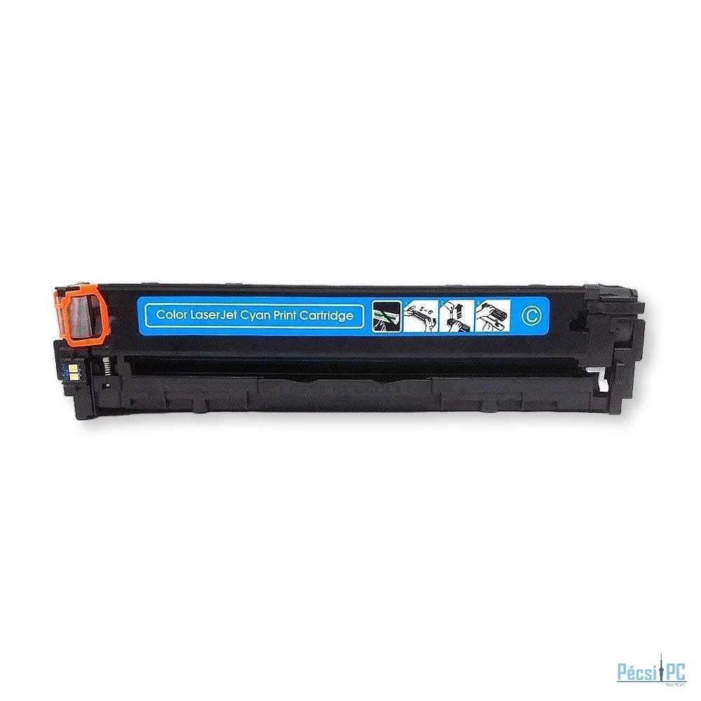 WHITE BOX HP CB541A/CE321A/CF211A Cyan utángyártott toner
