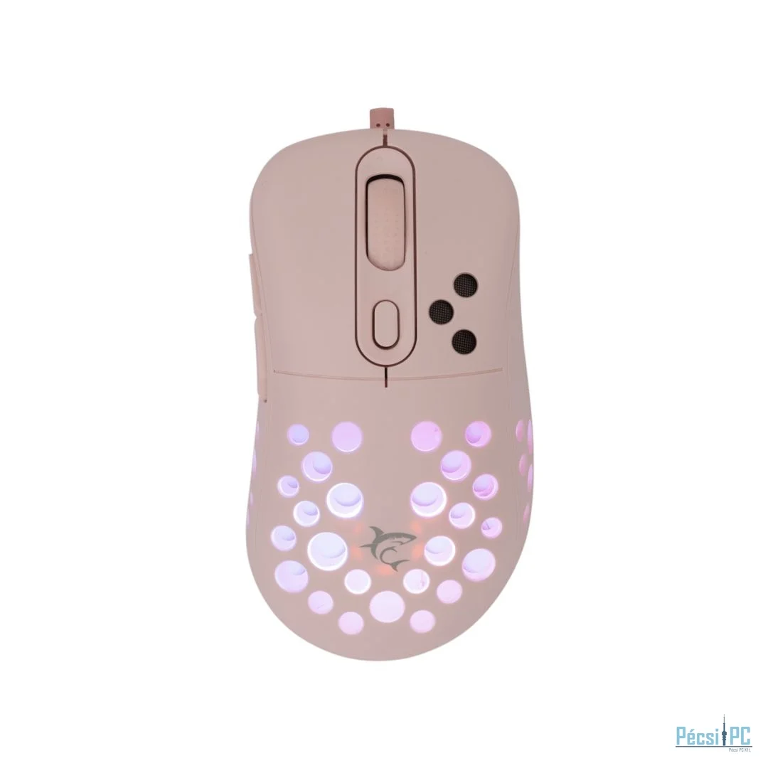 White Shark GM-5013 Azrael RGB Gamer mouse Pink