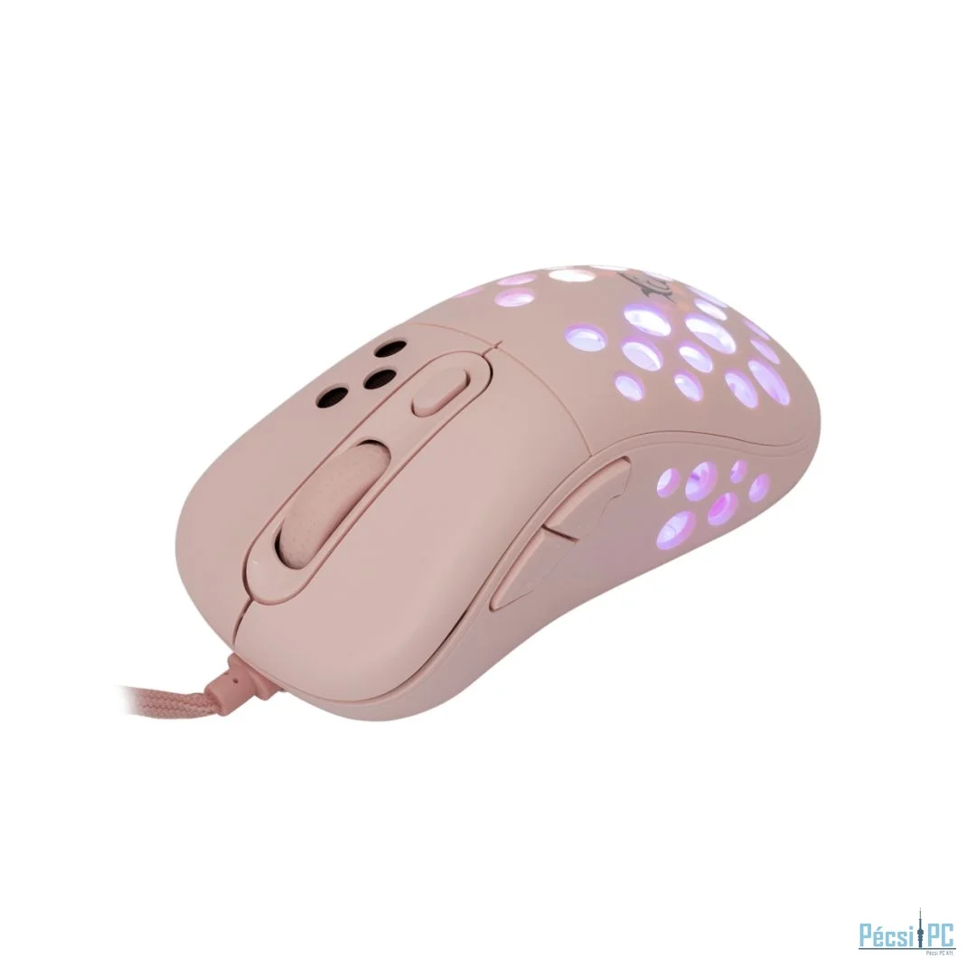 White Shark GM-5013 Azrael RGB Gamer mouse Pink