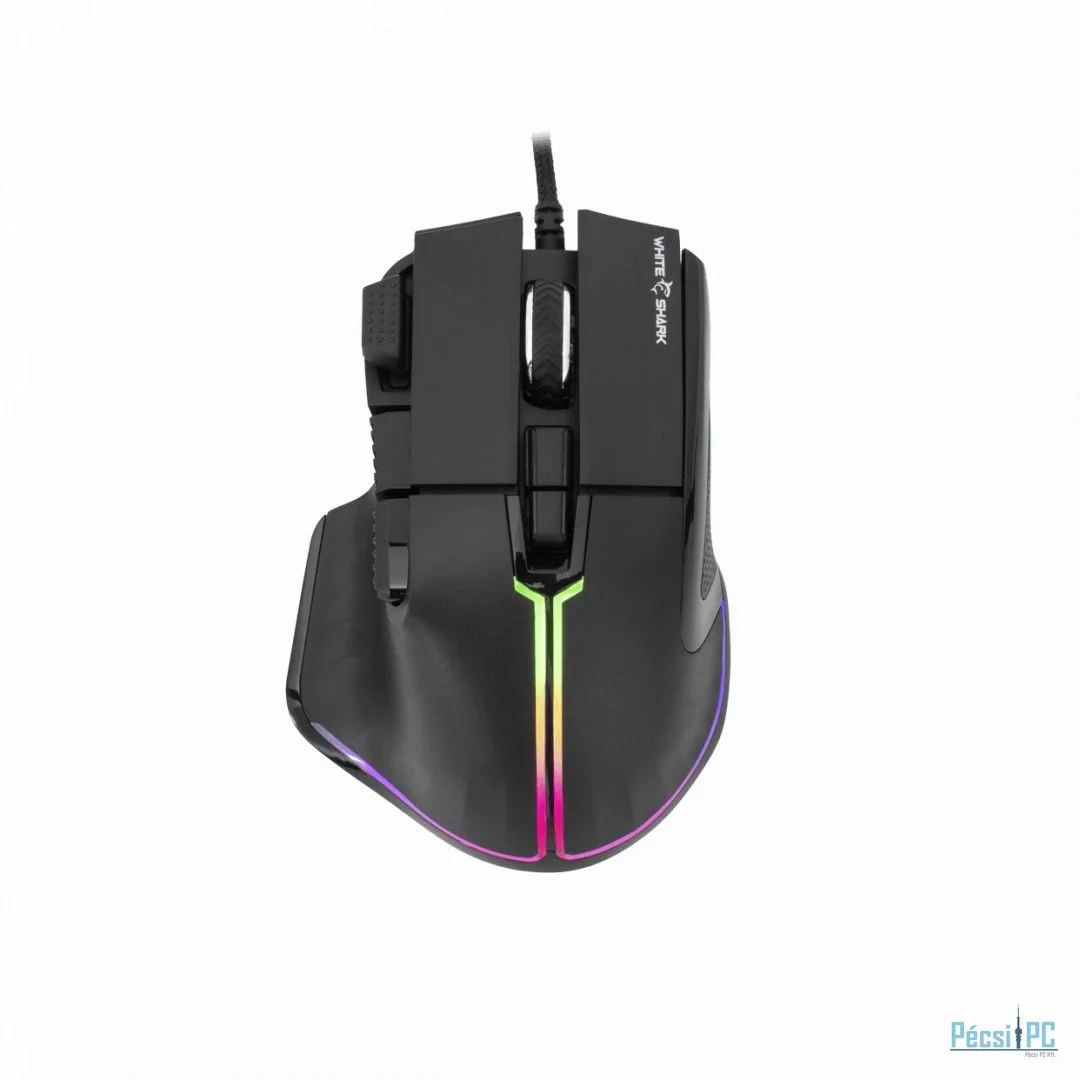 White Shark Marrok RGB Gaming Mouse Black